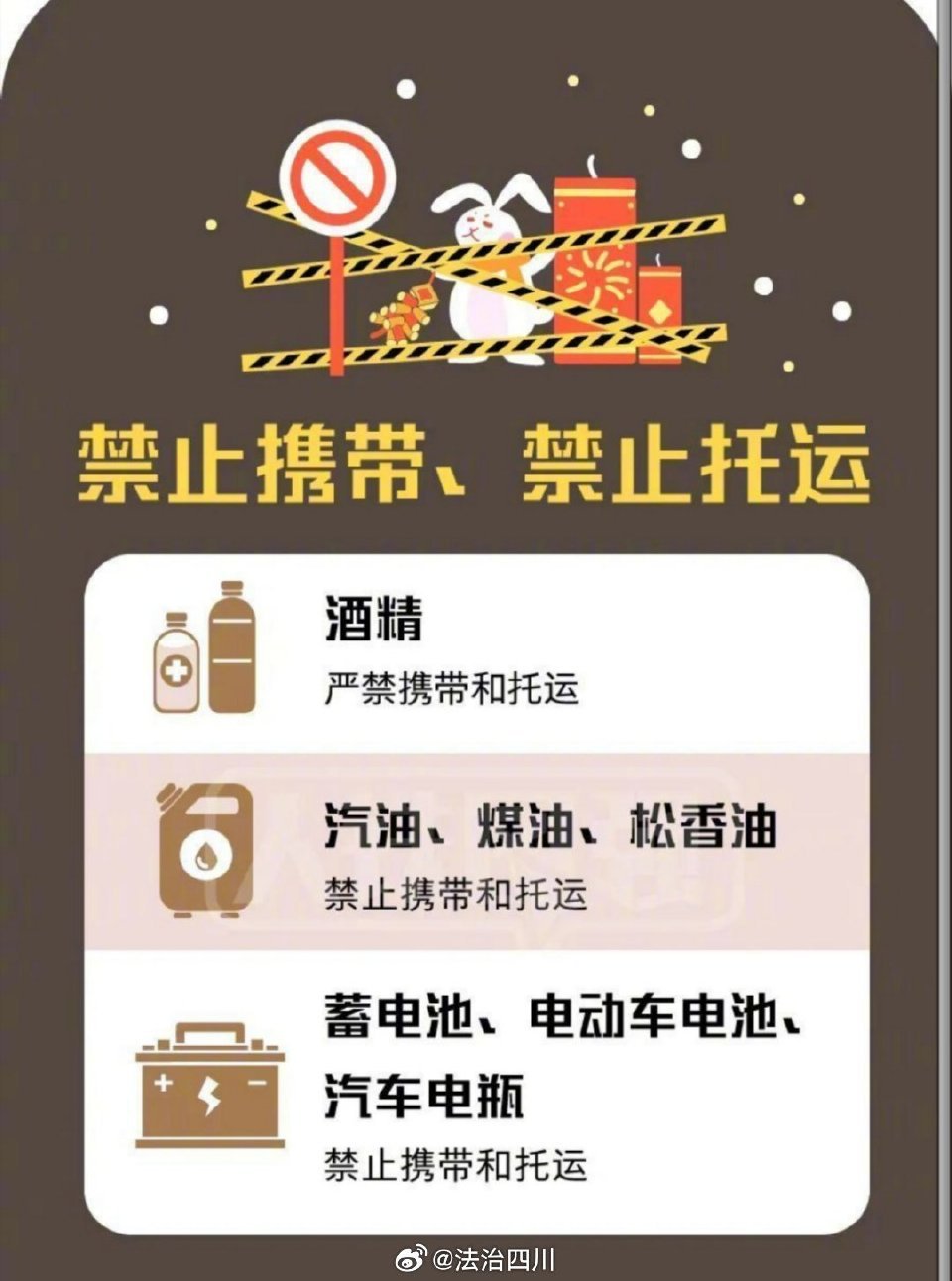 春节返乡，这些常见礼物不能上火车